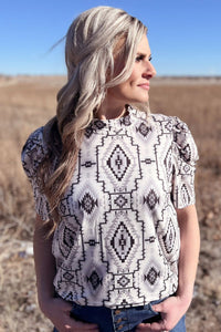 The Wyoming Puff Sleeve Top