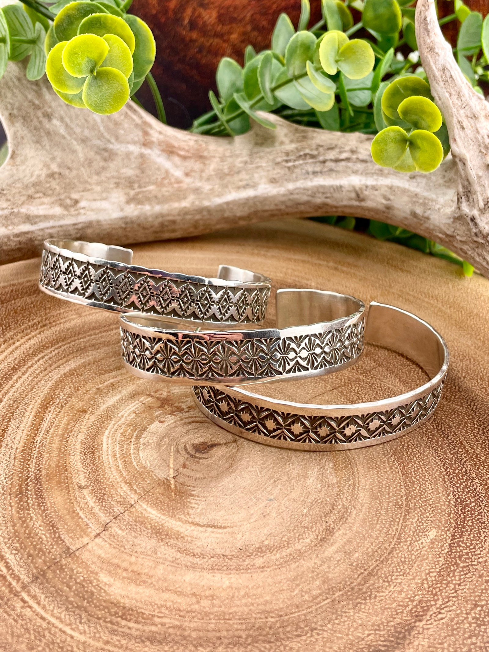 Sierra Vista Sterling Stamped Cuff