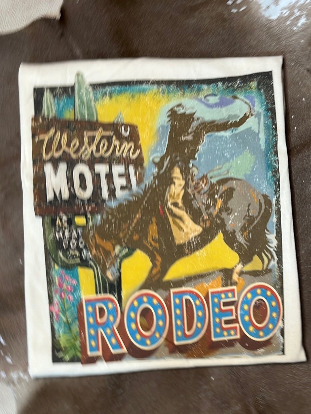 Western Motel Rodeo Graphic Tee