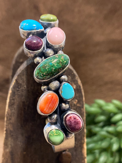 Brittany Multi Stone Cuff