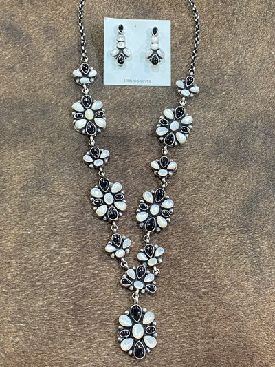 Black, Mother of Pearl & White Buffalo