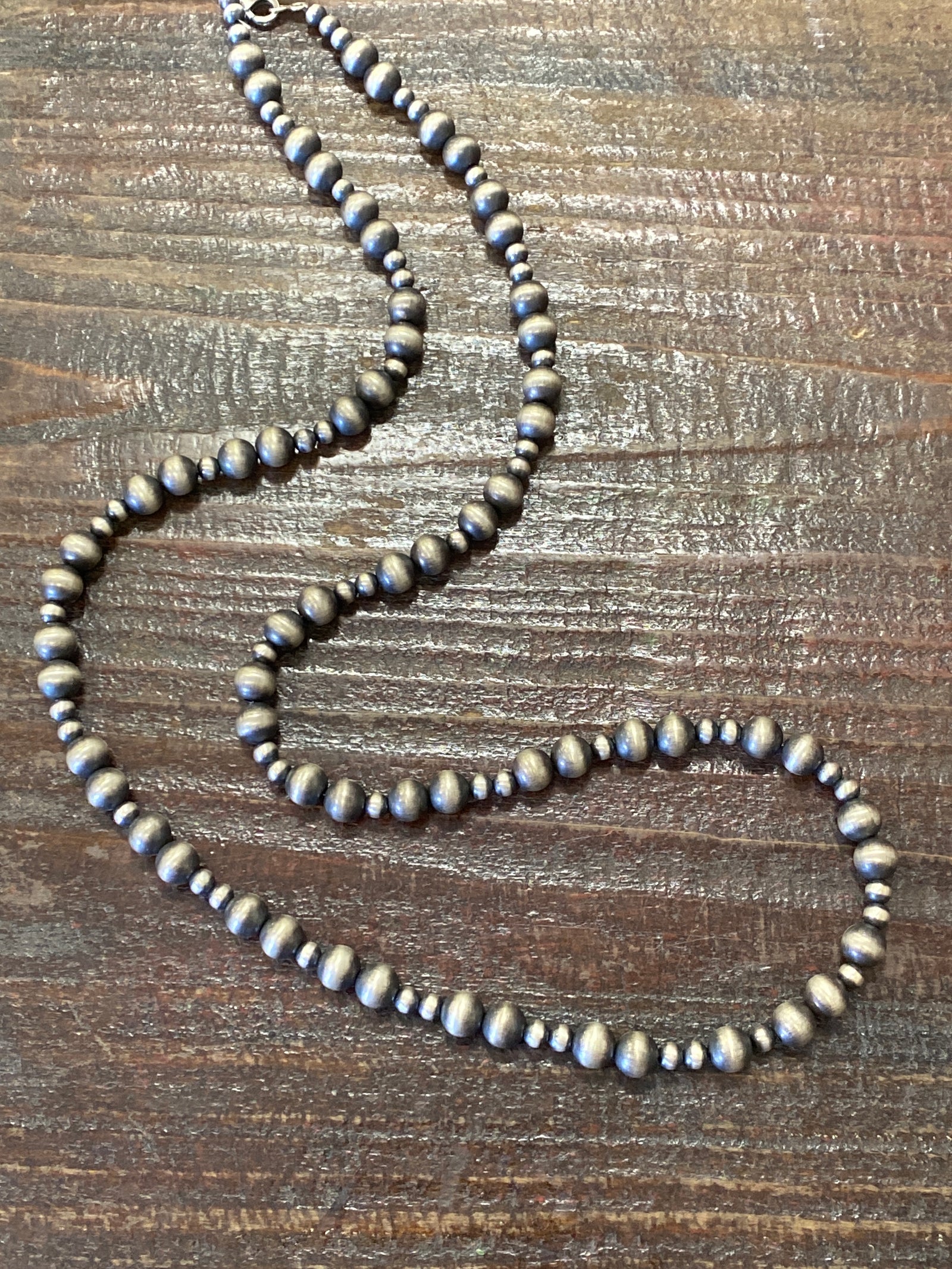 6/10mm Navajo Pearl Varied Necklace - 36"