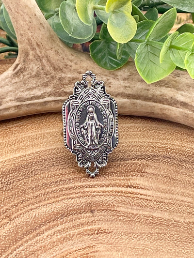 Lady of Guadalupe Fashion Cuff Ring