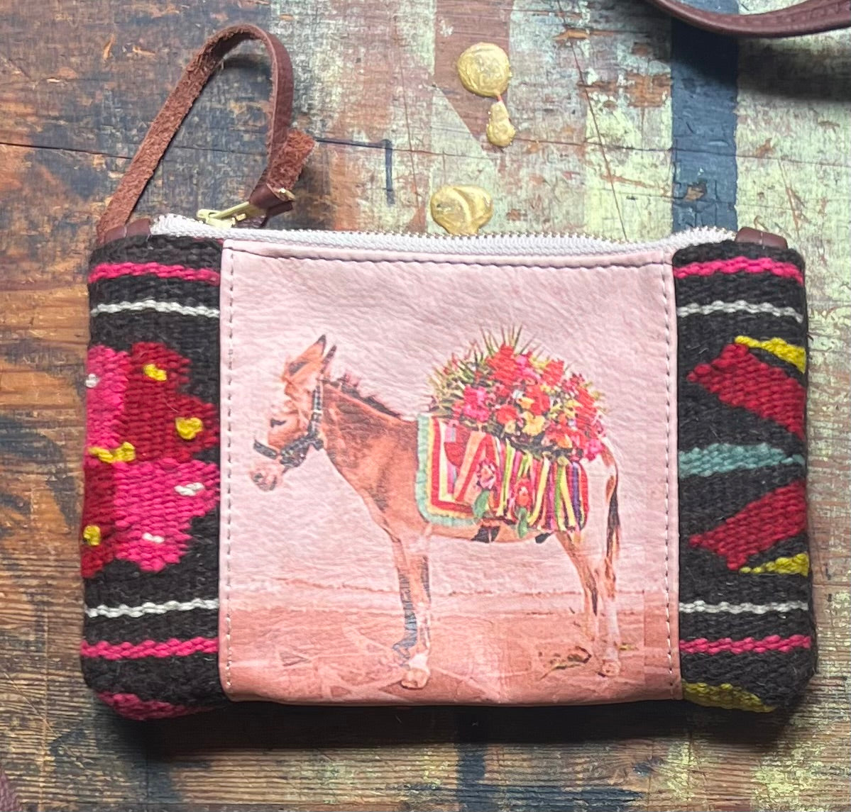 Donkey Totem Mini Pouch