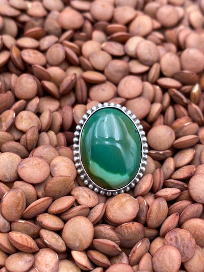 Portsmouth Green Turquoise Sterling Ring