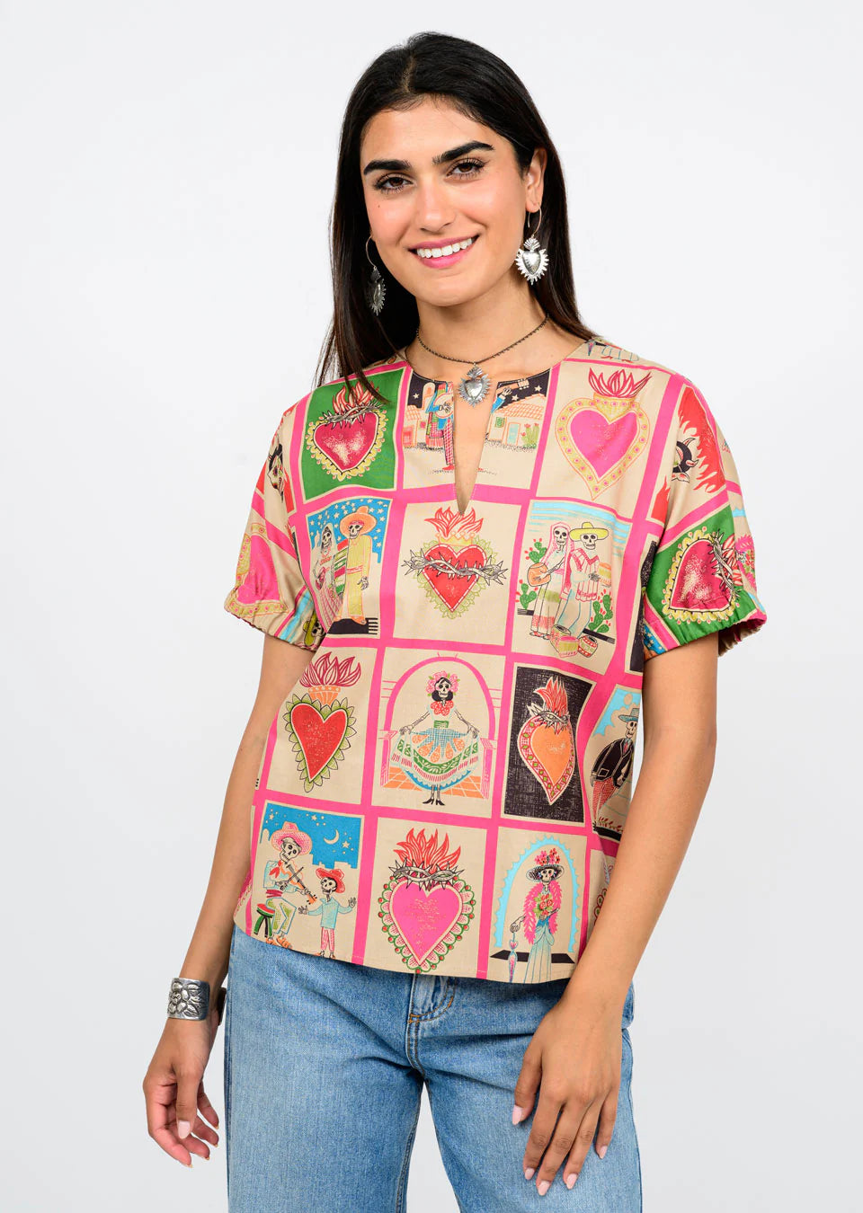 Sister Mary El Corazon Blouse