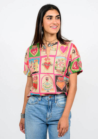 Sister Mary El Corazon Blouse