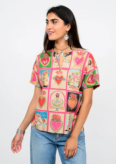 Sister Mary El Corazon Blouse