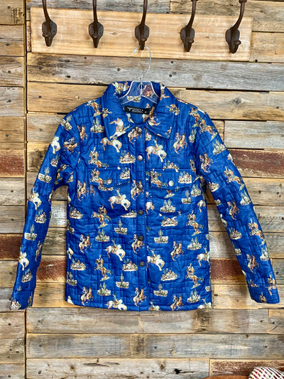 Bristol Cowboy Blue Quilted Jacket