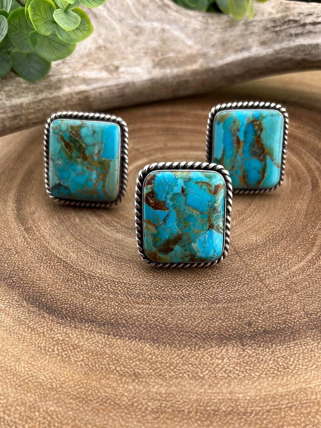 Augustine Square Sterling Silver Statement Ring