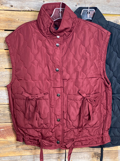 Quilted Puffer Vest