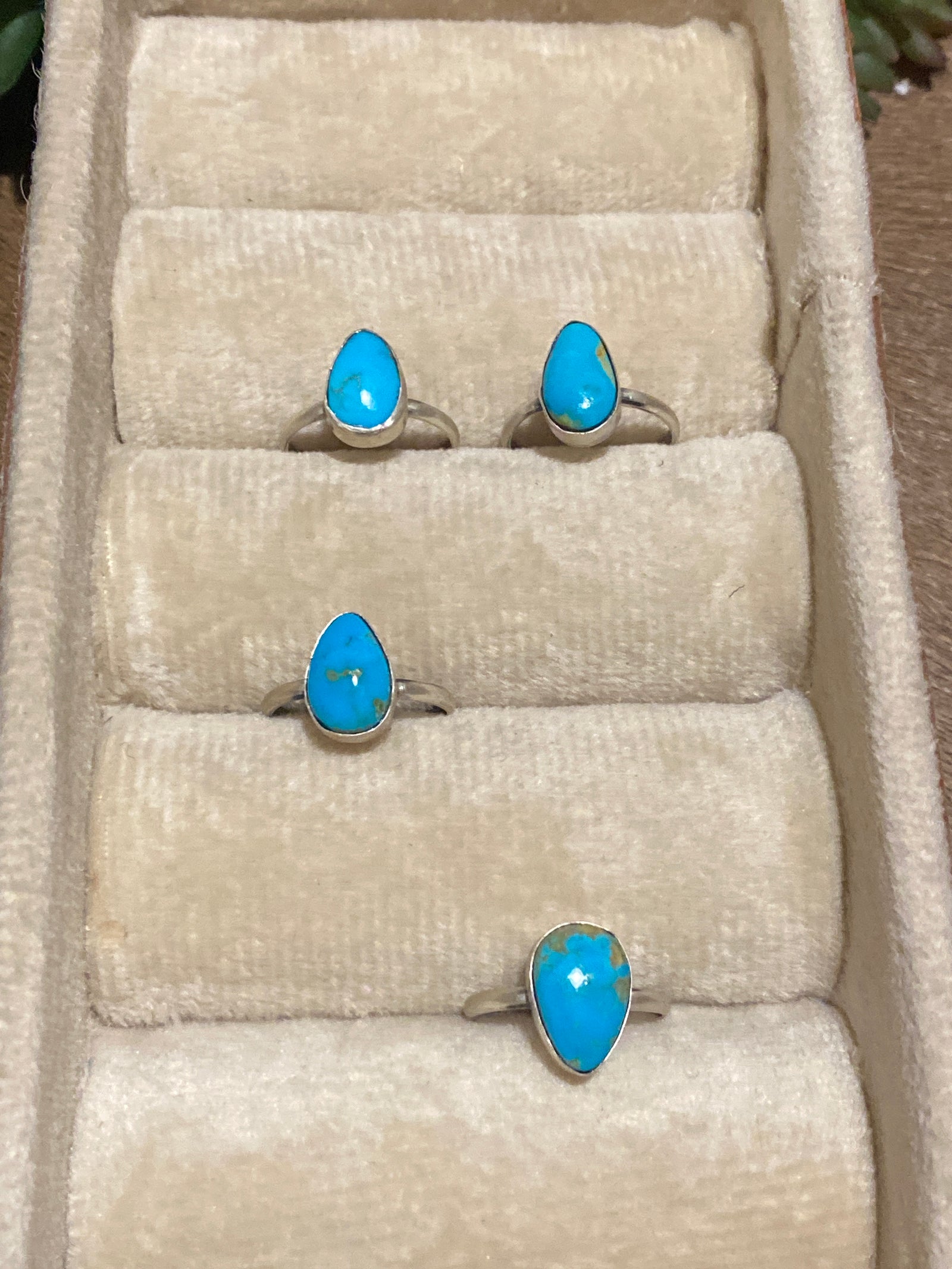 Blue Skies Turquoise Sterling Ring