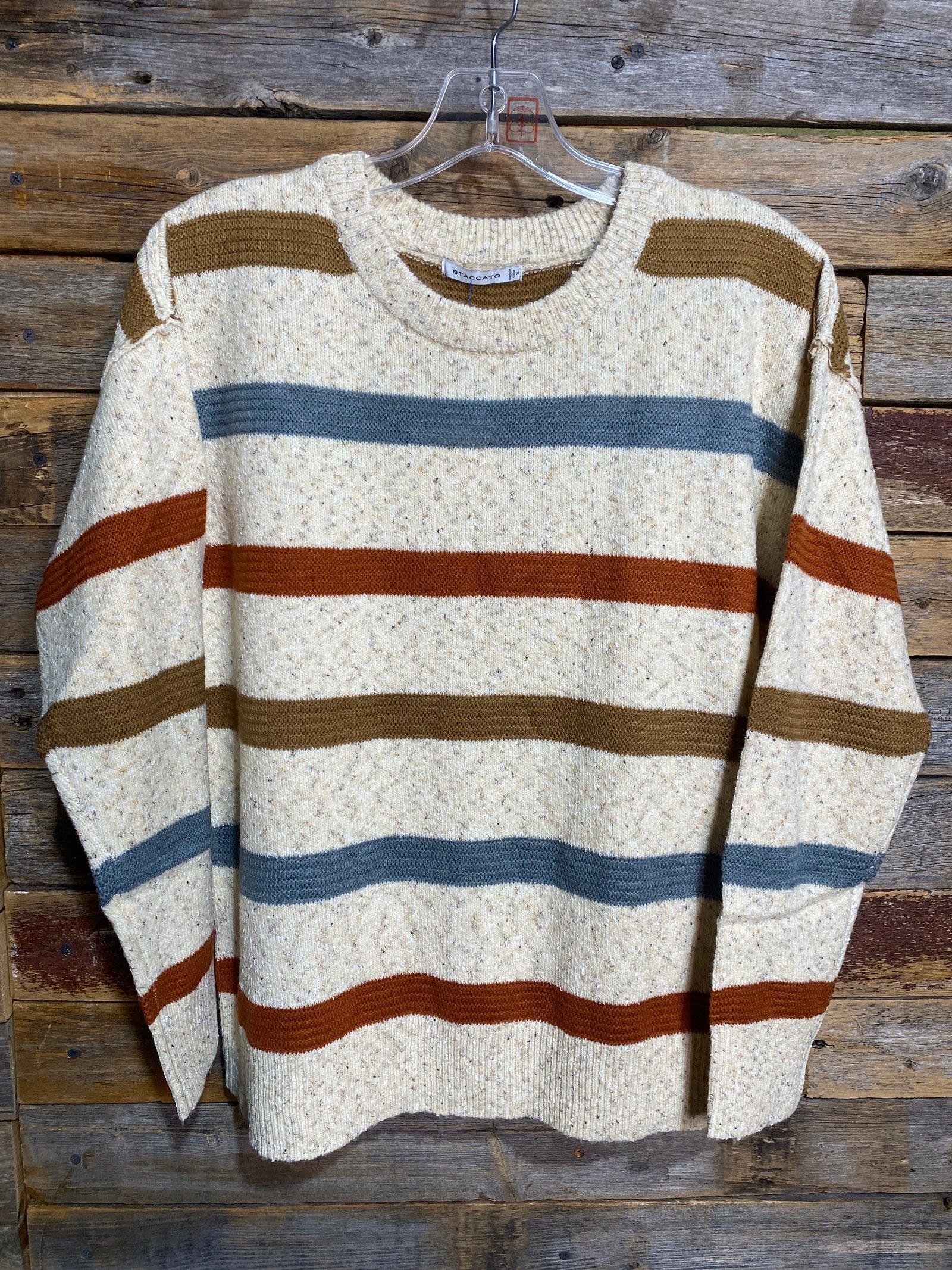Multi Colored Striped Sweater
