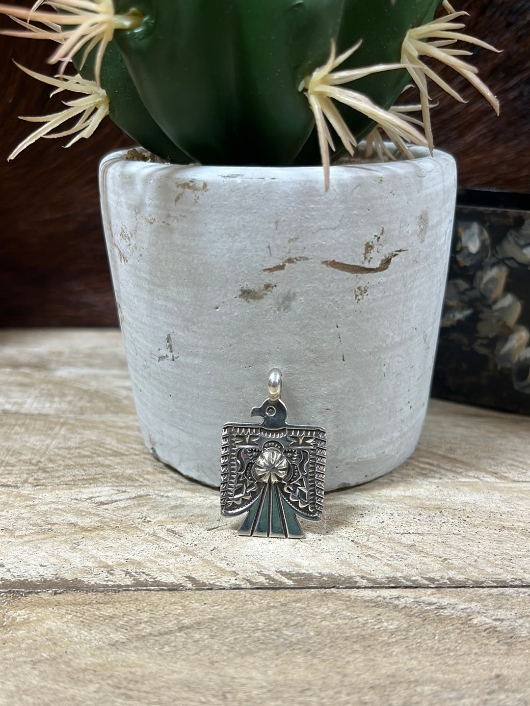 Thunderbird Sterling Silver Pendant