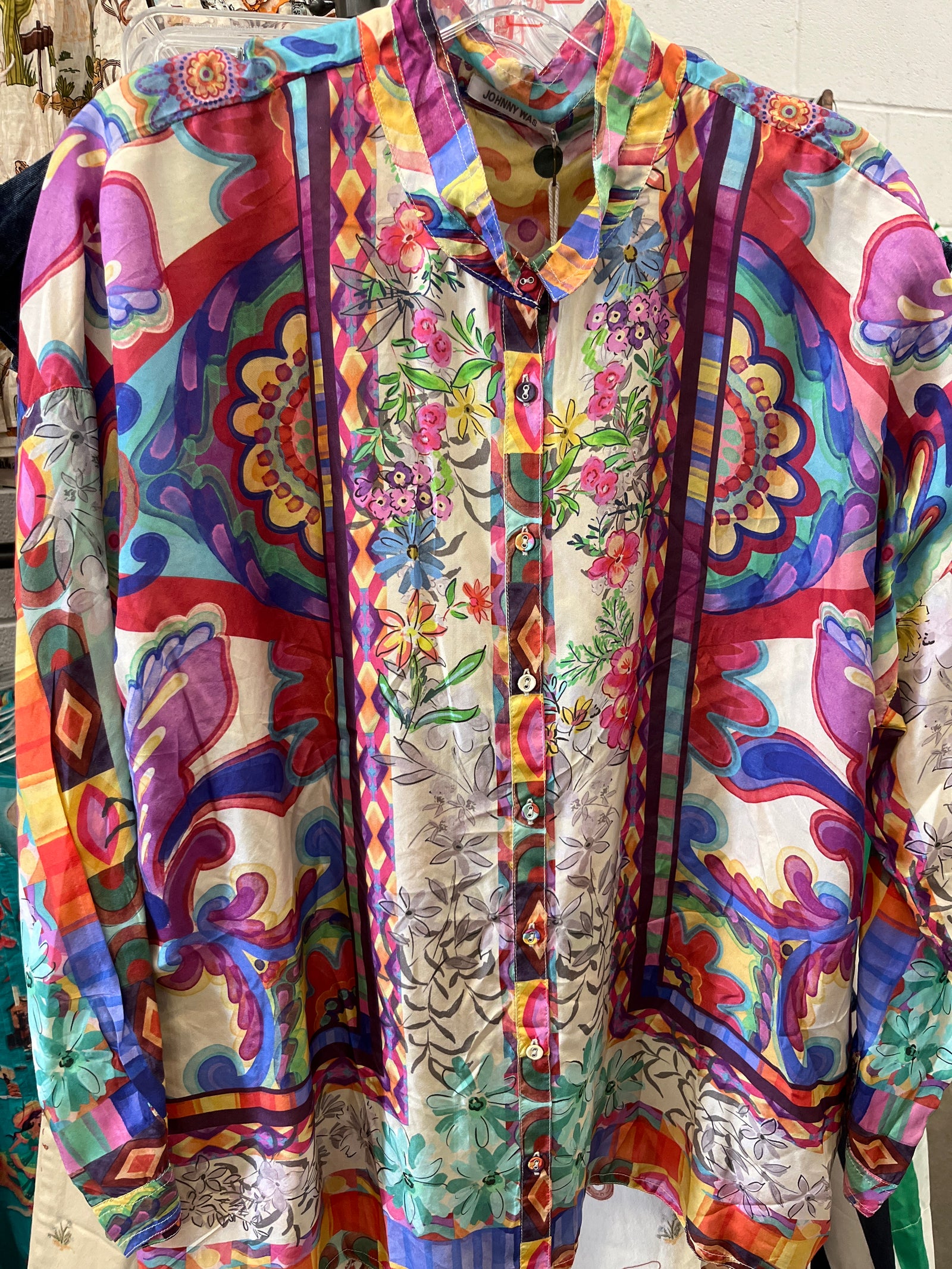 Johnny Was Oversized Audrey Shirt