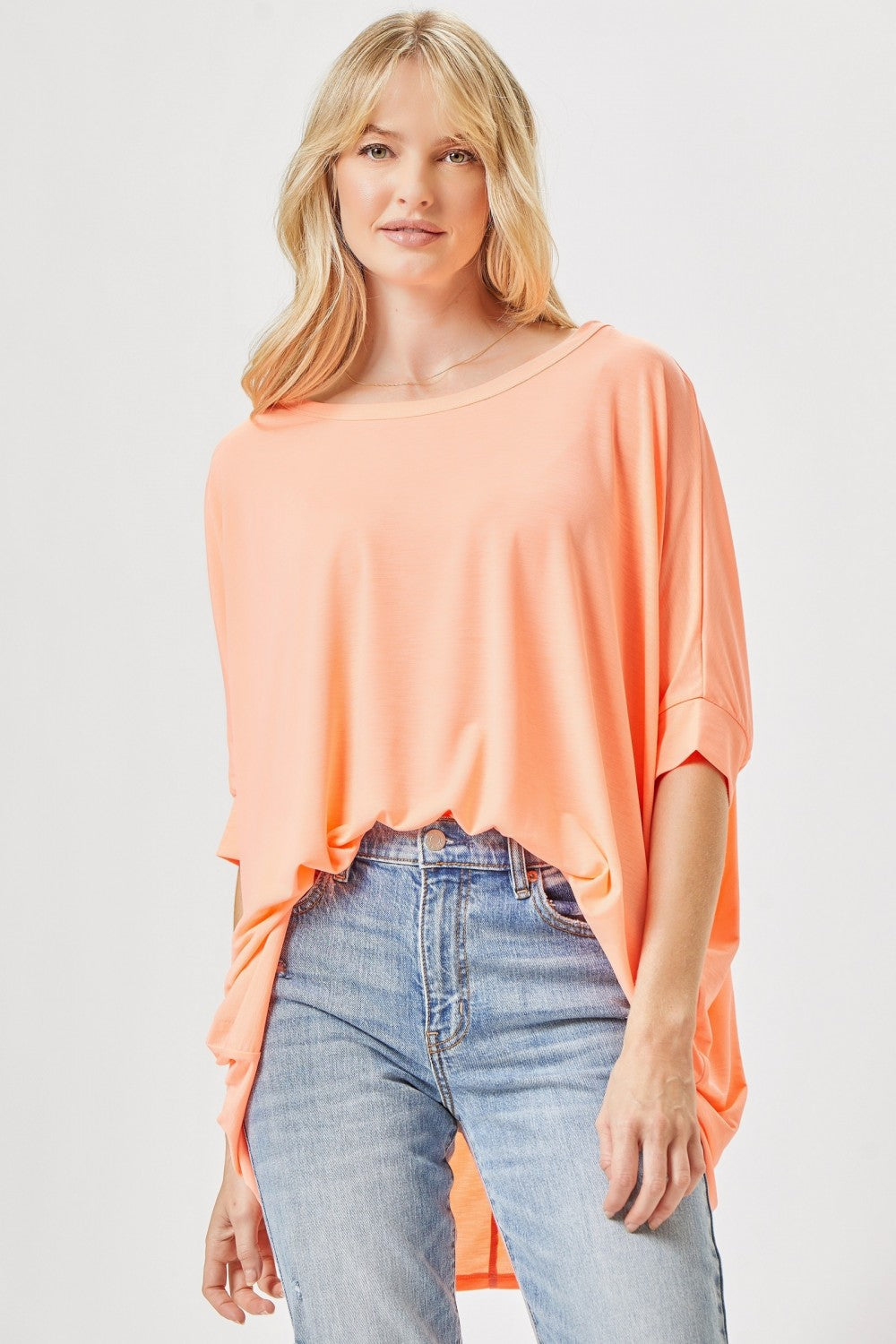 Solid Dolman Dear Scarlett Blouse