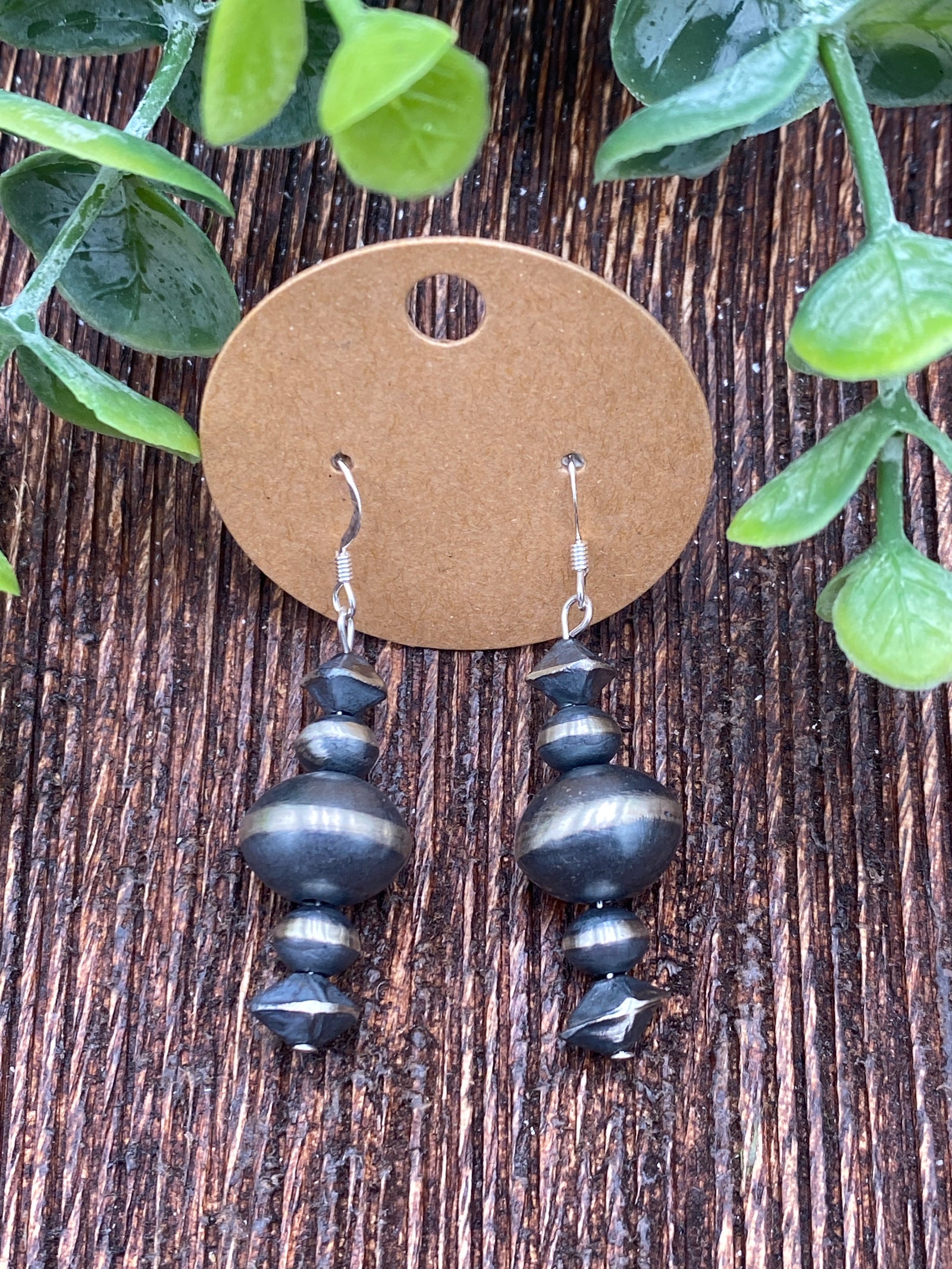 Dion Varied Stacked Navajo Earrings