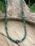 Nina Sterling Silver Navajo Pearl & Turquoise Variated Necklace