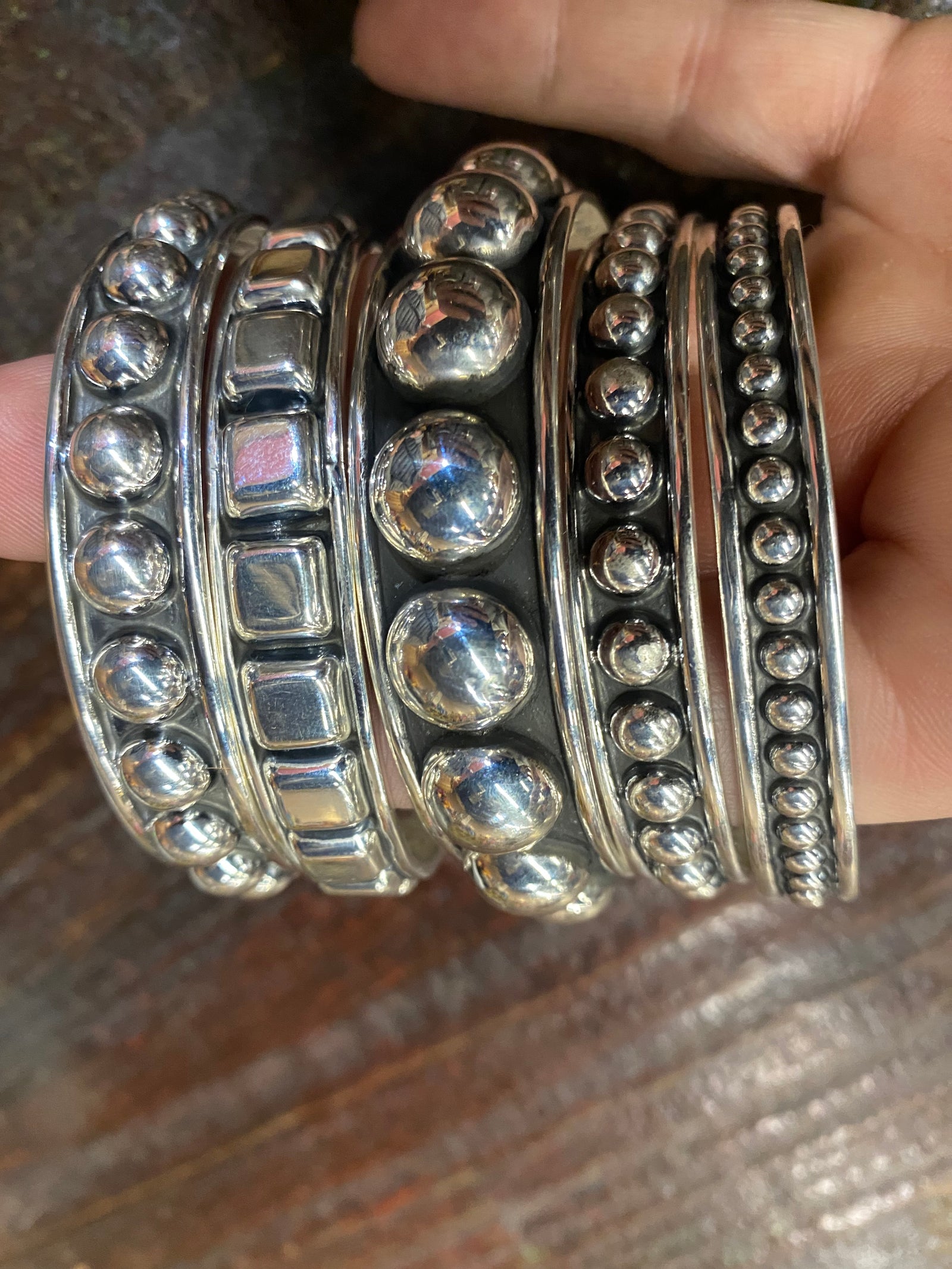 Lola Sterling Ball Bracelet