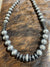 Tina Fashion Pearl & Saucer Necklace - 20"