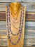 Citrus 60" Navajo & Bead Necklace Set - Pink