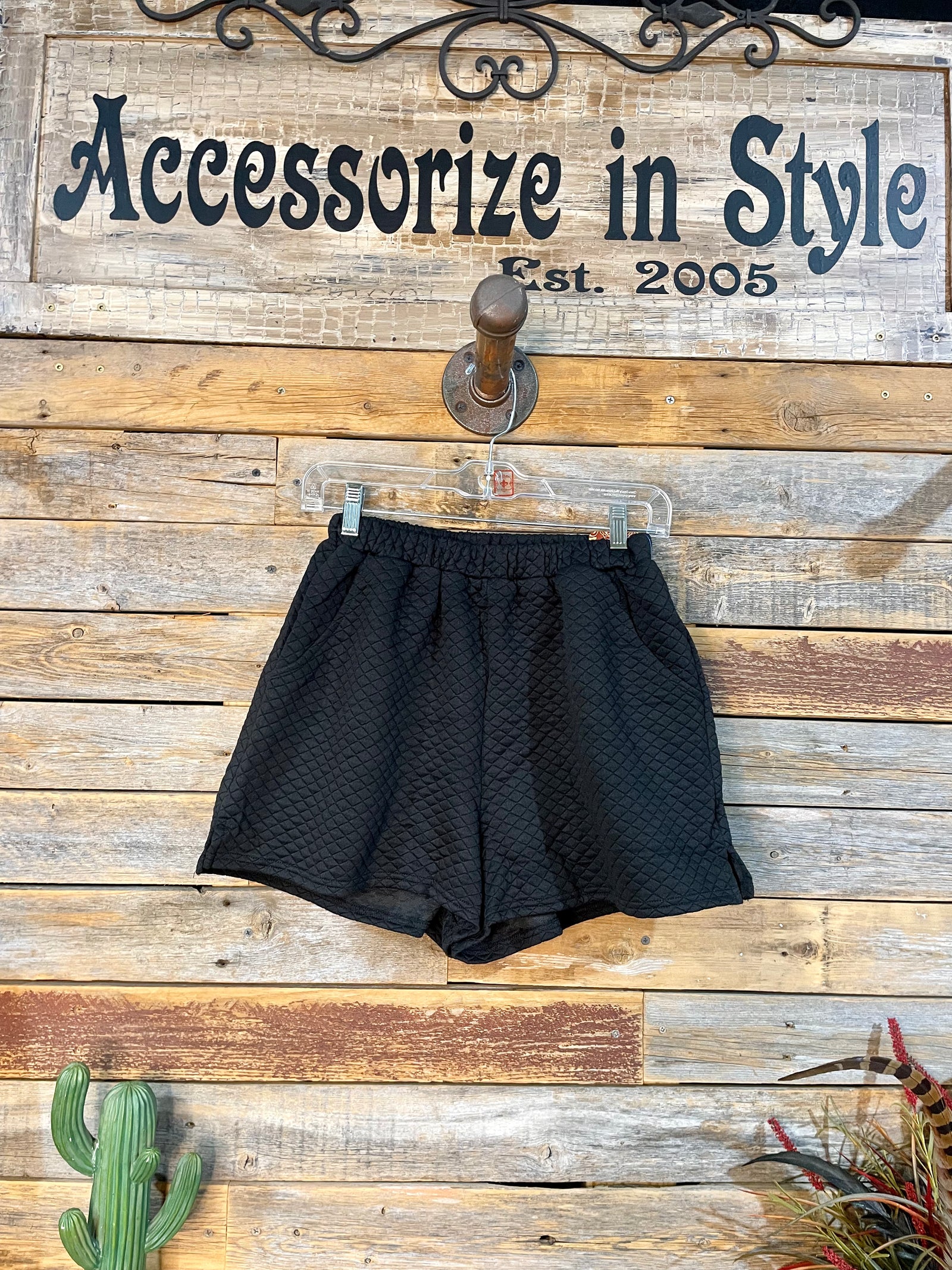 My Lucky Day Quilted Shorts