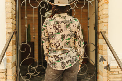 Greener Pastures Blouse