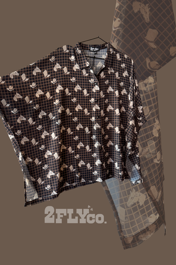 Griddy Bang Bang Poncho