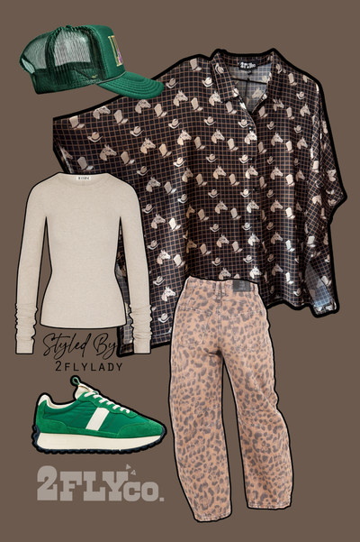 Griddy Bang Bang Poncho