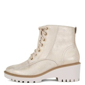 Light Gold Metallic Boot