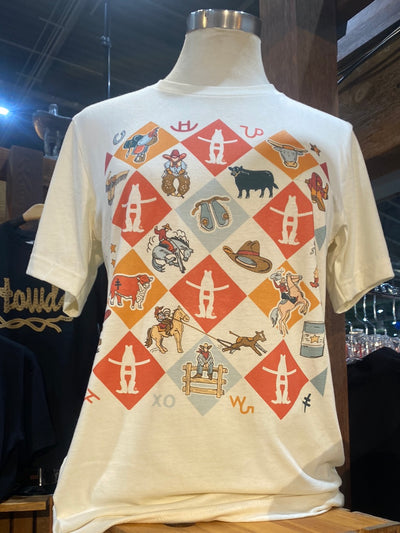Giddy Up Howdy H Graphic Tee