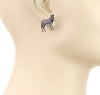 Down on the Farm Cow, Pig, Donkey Wooden Animal Stud Earrings Set