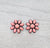 Alexandra Flower Cluster Post Earrings - .8"