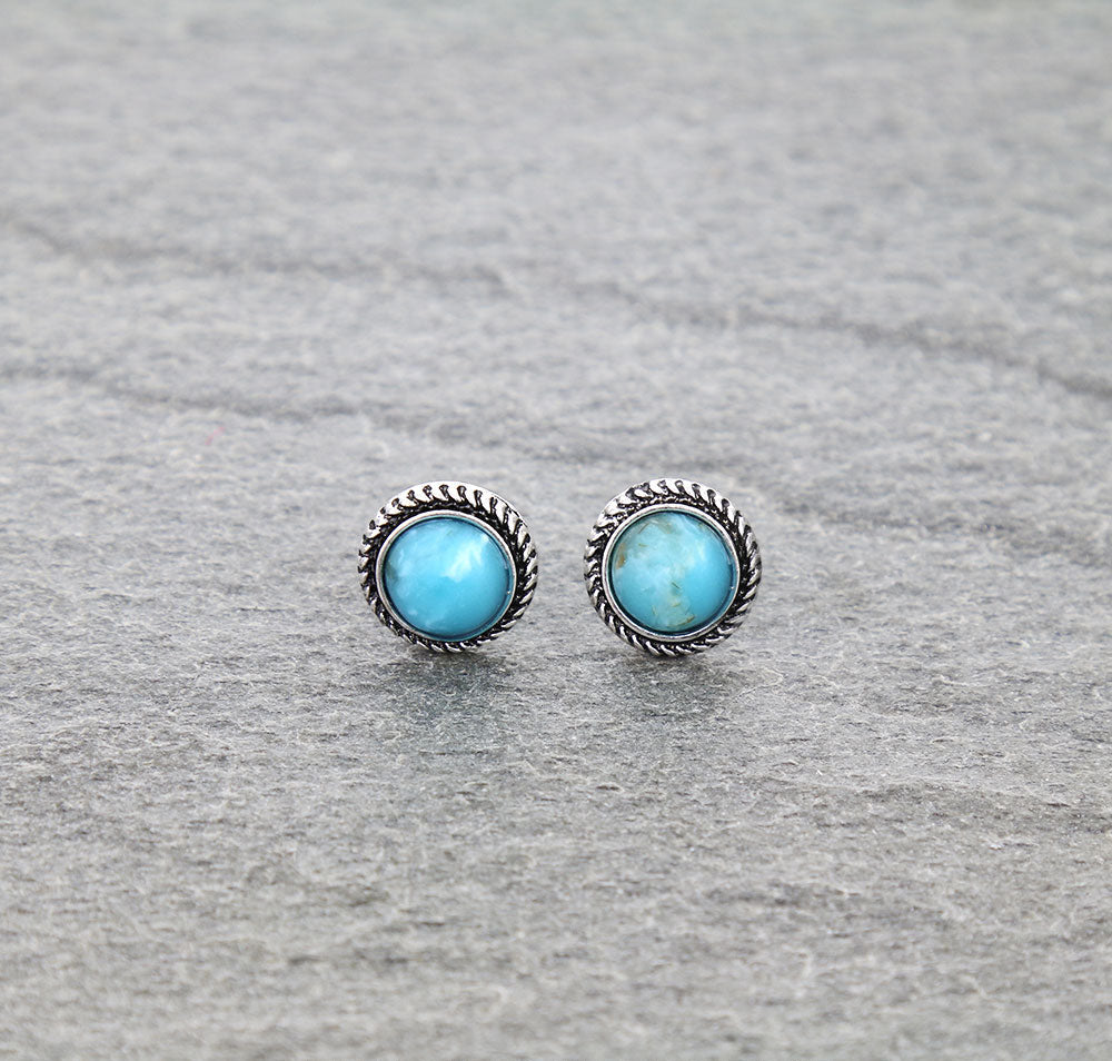 Billings Fashion Stud Earrings - Round