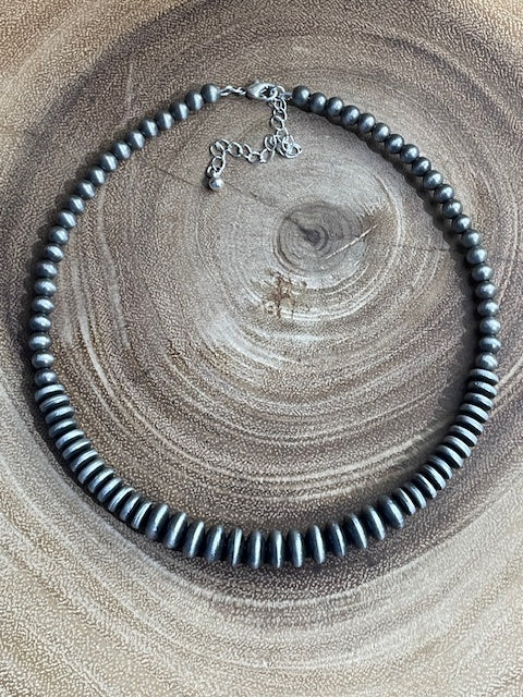 Nate Fashion Navajo Pearl Wire Necklace - 16"