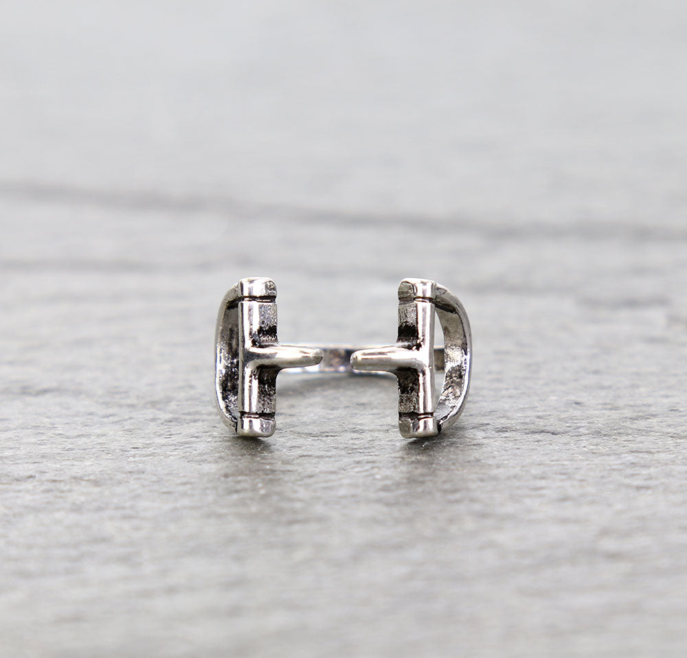Open Front Snaffle Bit Ring