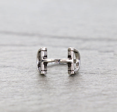 Open Front Snaffle Bit Ring