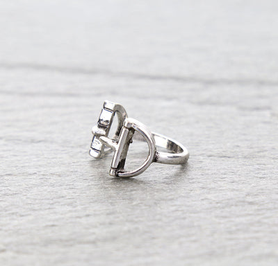 Open Front Snaffle Bit Ring