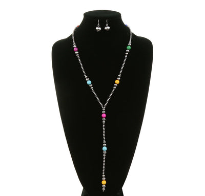Adelanto Multicolor Y Necklace - 22"