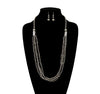 Ushing Fashion 4 Strand Navajo Pearl Necklace - 30"