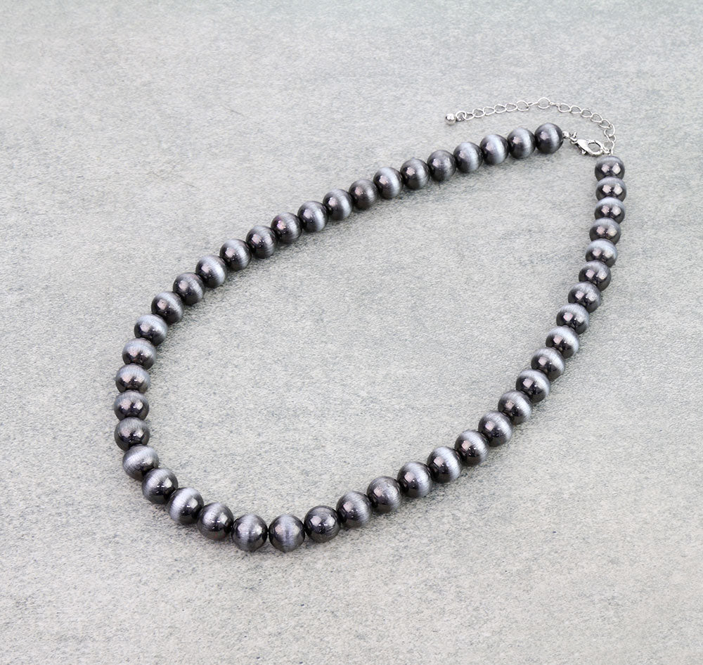 Sophie 10mm Fashion Navajo Pearl Necklace