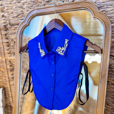 The Button Up Dicky - Cushion Rhinestone