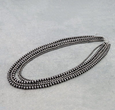 Prevue 5 Layer Varied Navajo Necklace - 32"