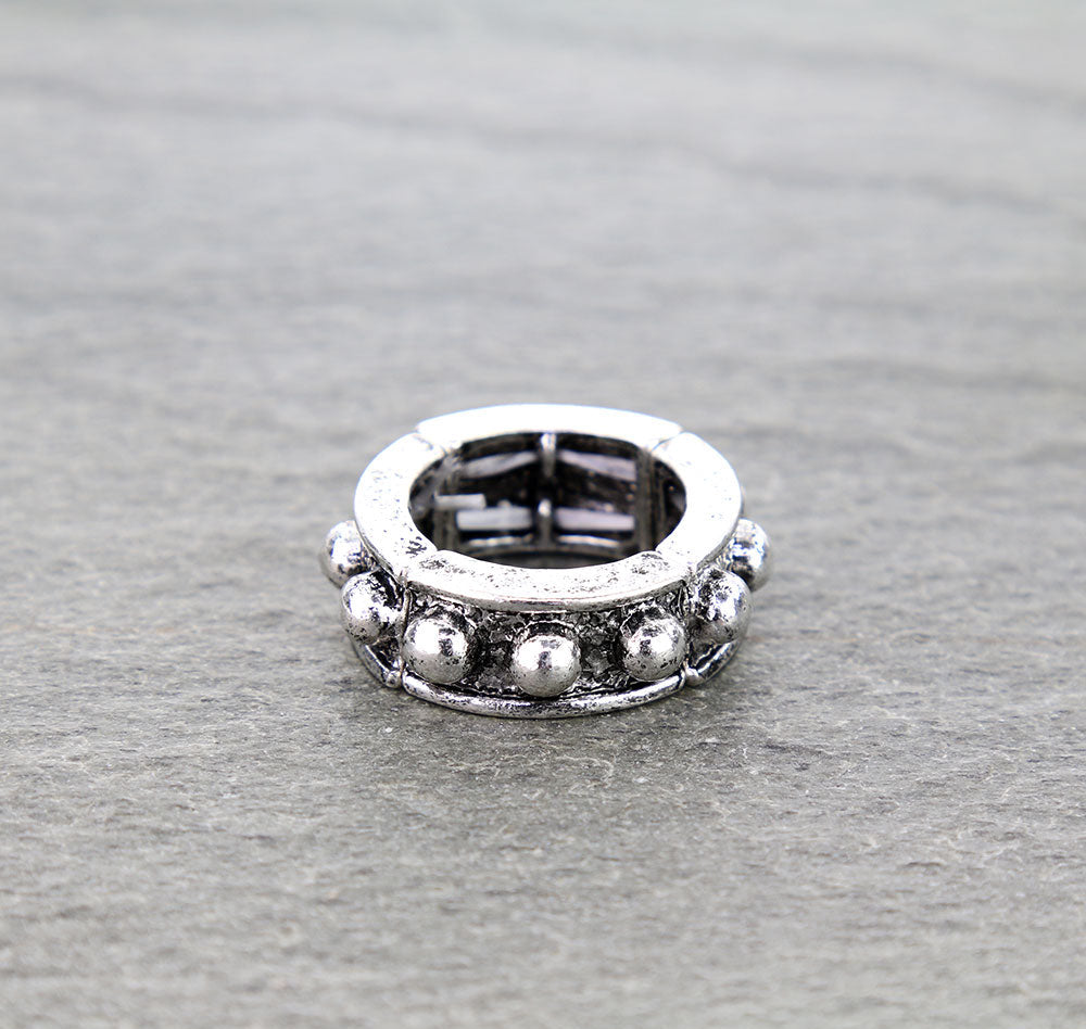 Velma Fashion Studded Stretch Ring