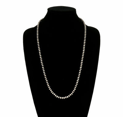 Perry Fashion 5mm Navajo Pearl Necklace - 14"-36"