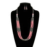 Ushing Fashion 4 Strand Navajo Pearl Necklace - 30"