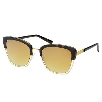 Iris Mirrored Tortoise Sunglasses