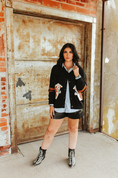 Cattle Cardigan Black Hereford