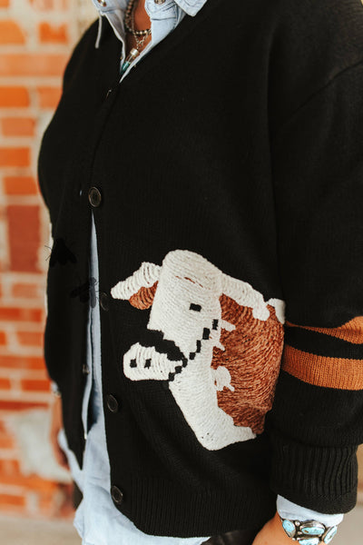 Cattle Cardigan Black Hereford
