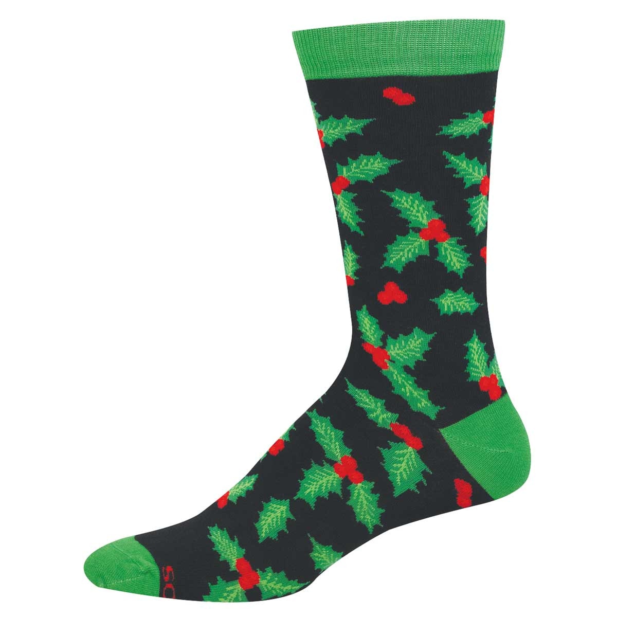 Christmas Holly Men's Socks